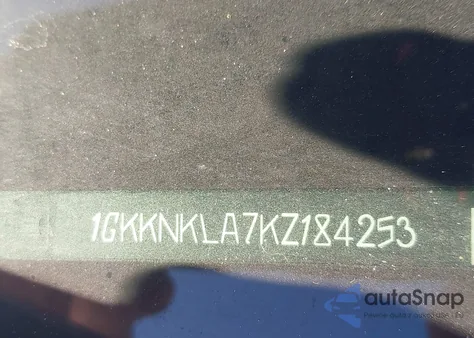 2019 GMC Acadia Sle-1 из США, поврежденный, VIN 1GKKNKLA7KZ184253